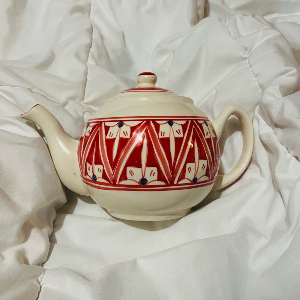 Le Souk Nejma teapot | Handmade | Hand-painted | Rare | Ceramic